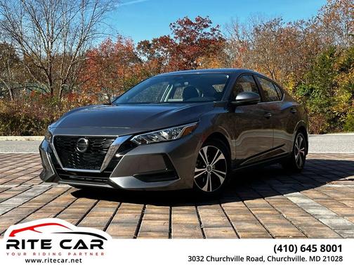 Gun Metallic 2020 Nissan Sentra SV