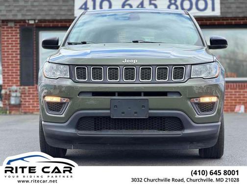 Olive Green Pearlcoat 2018 Jeep Compass Sport