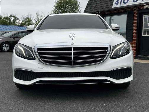 Polar White 2017 Mercedes-Benz E-Class 4MATIC