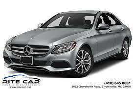 Polar White 2016 Mercedes-Benz C-Class 4MATIC Sedan