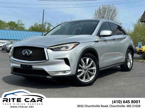 Liquid Platinum 2020 INFINITI QX50 LUXE AWD