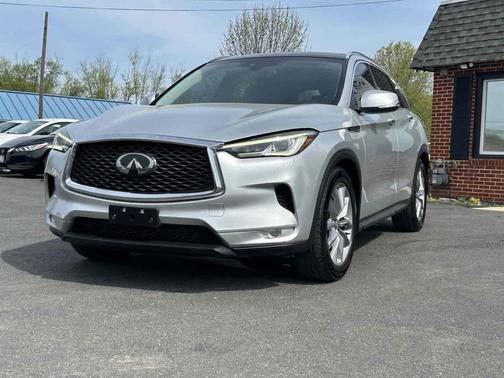 Liquid Platinum 2020 INFINITI QX50 LUXE AWD