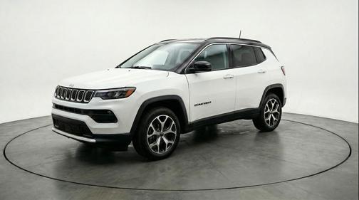 Bright White Clearcoat 2025 Jeep Compass Limited