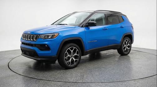 Hydro Blue Pearlcoat 2025 Jeep Compass Limited