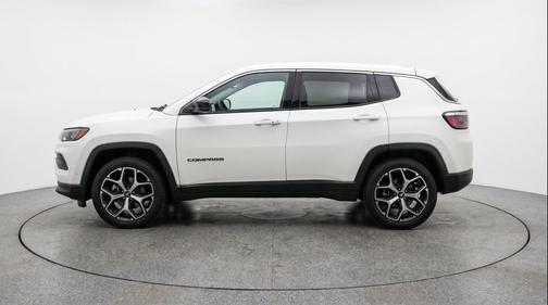 Bright White Clearcoat 2025 Jeep Compass Limited