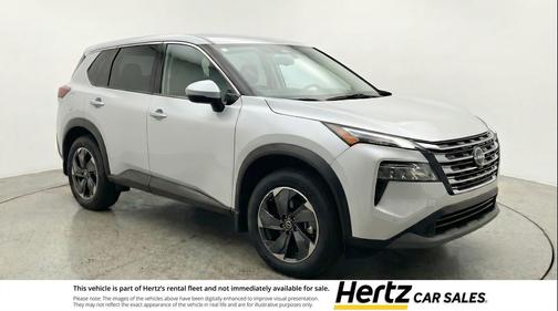 Brilliant Silver Metallic 2025 Nissan Rogue SV