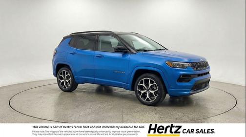 Hydro Blue Pearlcoat 2025 Jeep Compass Limited