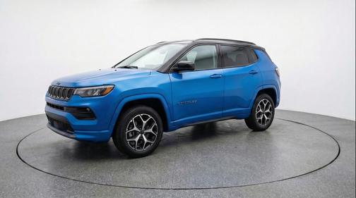 Hydro Blue Pearlcoat 2025 Jeep Compass Limited