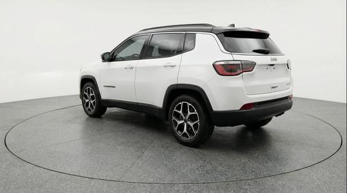 Bright White Clearcoat 2025 Jeep Compass Limited