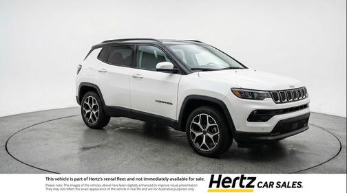 Bright White Clearcoat 2025 Jeep Compass Limited