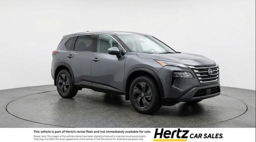 Gun Metallic 2025 Nissan Rogue SV