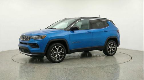Hydro Blue Pearlcoat 2025 Jeep Compass Limited
