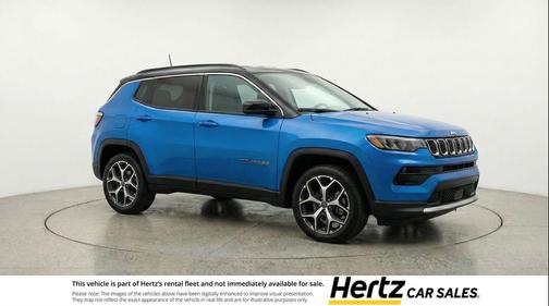 Hydro Blue Pearlcoat 2025 Jeep Compass Limited