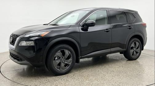 Super Black 2025 Nissan Rogue SV
