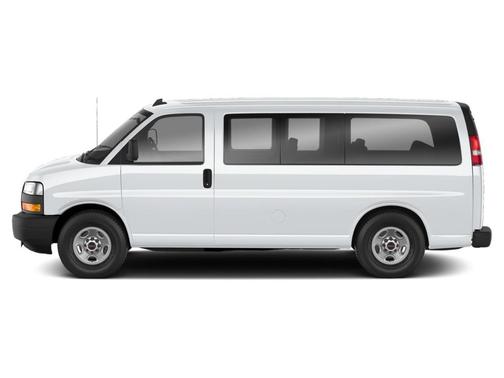 Summit White 2025 GMC Savana 3500 RWD 3500 Extended Wheelbase LT