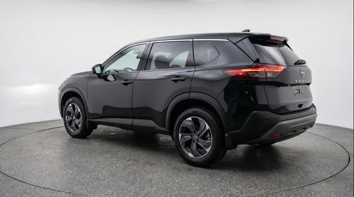 Super Black 2025 Nissan Rogue SV