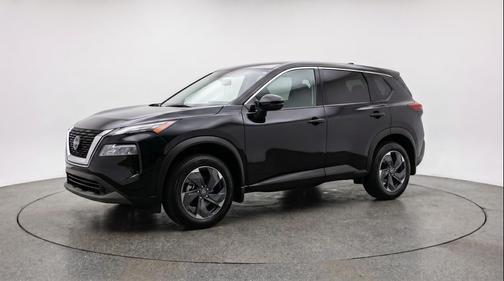 Super Black 2025 Nissan Rogue SV