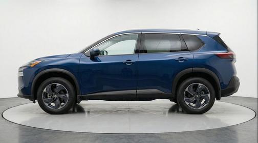 Deep Ocean Blue Pearl 2025 Nissan Rogue SV