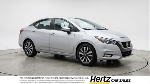 Brilliant Silver Metallic 2025 Nissan Versa 1.6 SV