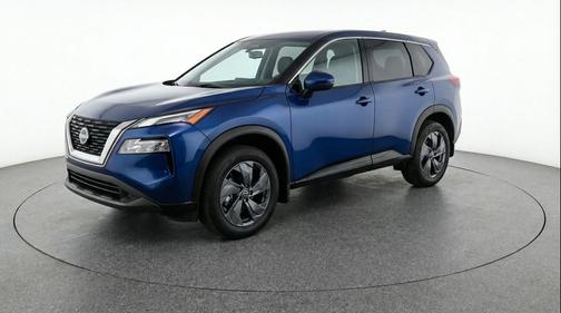 Deep Ocean Blue Pearl 2025 Nissan Rogue SV