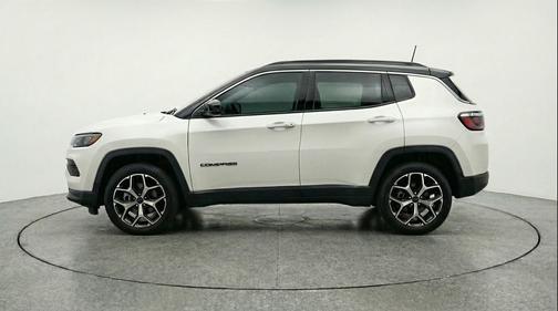 White 2025 Jeep Compass Limited