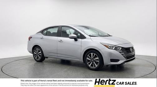 Brilliant Silver Metallic 2025 Nissan Versa 1.6 SV