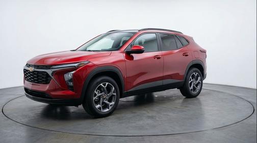 Crimson Metallic 2025 Chevrolet Trax LT