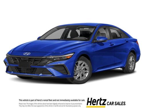 Intense Blue 2026 Hyundai ELANTRA HEV Blue