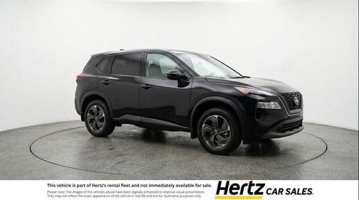 Super Black 2025 Nissan Rogue SV