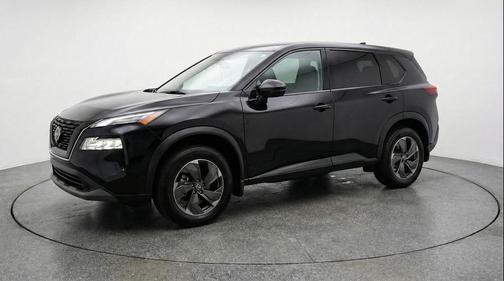 Super Black 2025 Nissan Rogue SV