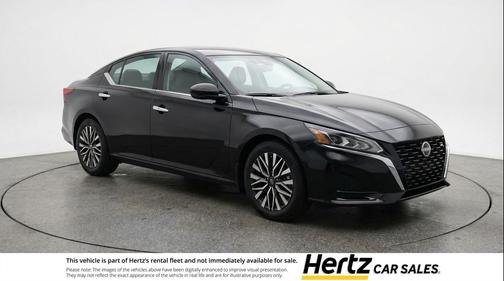 Super Black 2025 Nissan Altima SV FWD
