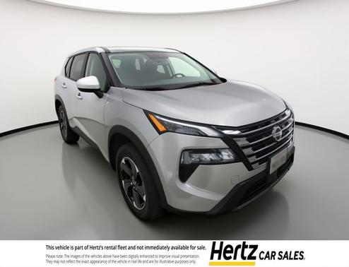 Brilliant Silver Metallic 2025 Nissan Rogue SV