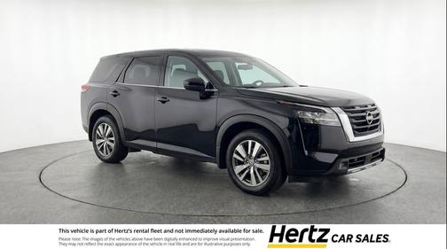 Super Black 2025 Nissan Pathfinder SV FWD
