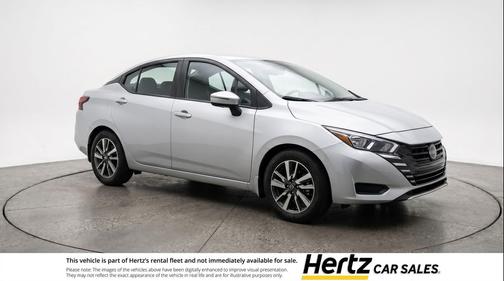 Brilliant Silver Metallic 2025 Nissan Versa 1.6 SV