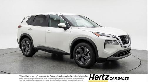 Everest White Pearl Tricoat 2025 Nissan Rogue SV