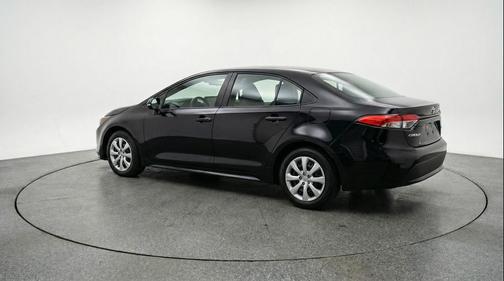 Midnight Black Metallic 2025 Toyota Corolla LE