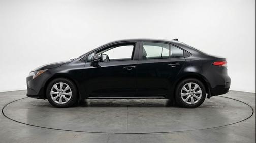 Midnight Black Metallic 2025 Toyota Corolla LE