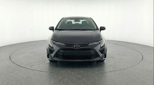 Midnight Black Metallic 2025 Toyota Corolla LE