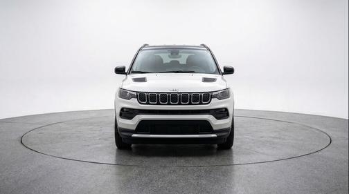 Bright White Clearcoat 2025 Jeep Compass Limited