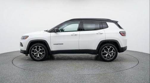 Bright White Clearcoat 2025 Jeep Compass Limited