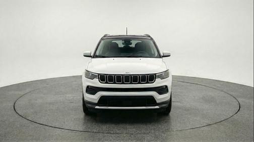 Bright White Clearcoat 2025 Jeep Compass Limited