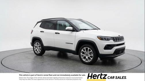Bright White Clearcoat 2025 Jeep Compass Limited