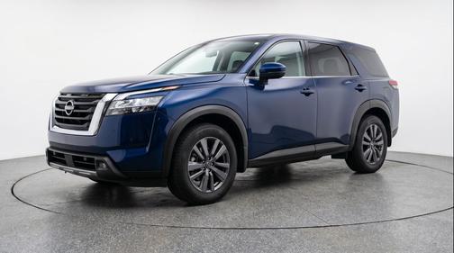 Deep Ocean Blue Pearl 2025 Nissan Pathfinder SV FWD