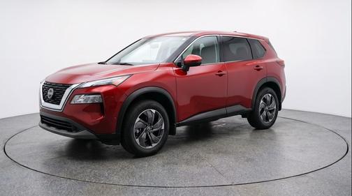 Scarlet Ember Tintcoat 2025 Nissan Rogue SV