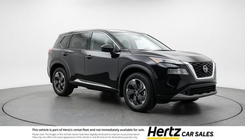 Super Black 2025 Nissan Rogue SV