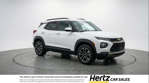 Summit White 2025 Chevrolet Trailblazer LT