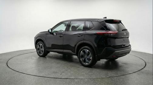 Super Black 2025 Nissan Rogue SV
