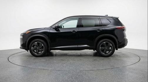 Super Black 2025 Nissan Rogue SV