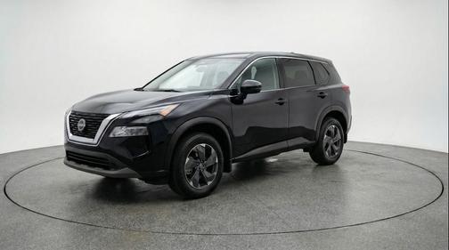 Super Black 2025 Nissan Rogue SV