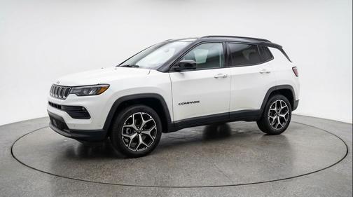 Bright White Clearcoat 2025 Jeep Compass Limited